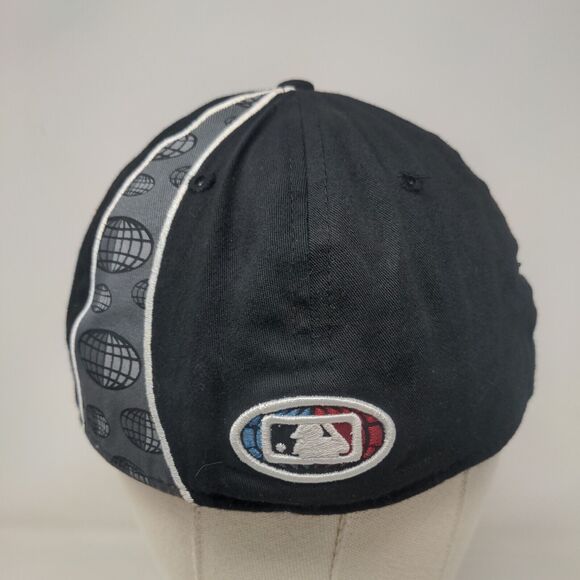 New Era Men's Fitted Hat Black OSFA Embroidered 2006 World Series Logo - Picture 5 of 8